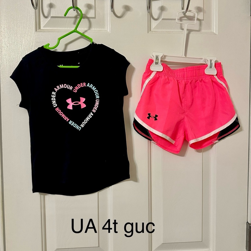 Under Armour short set 4t